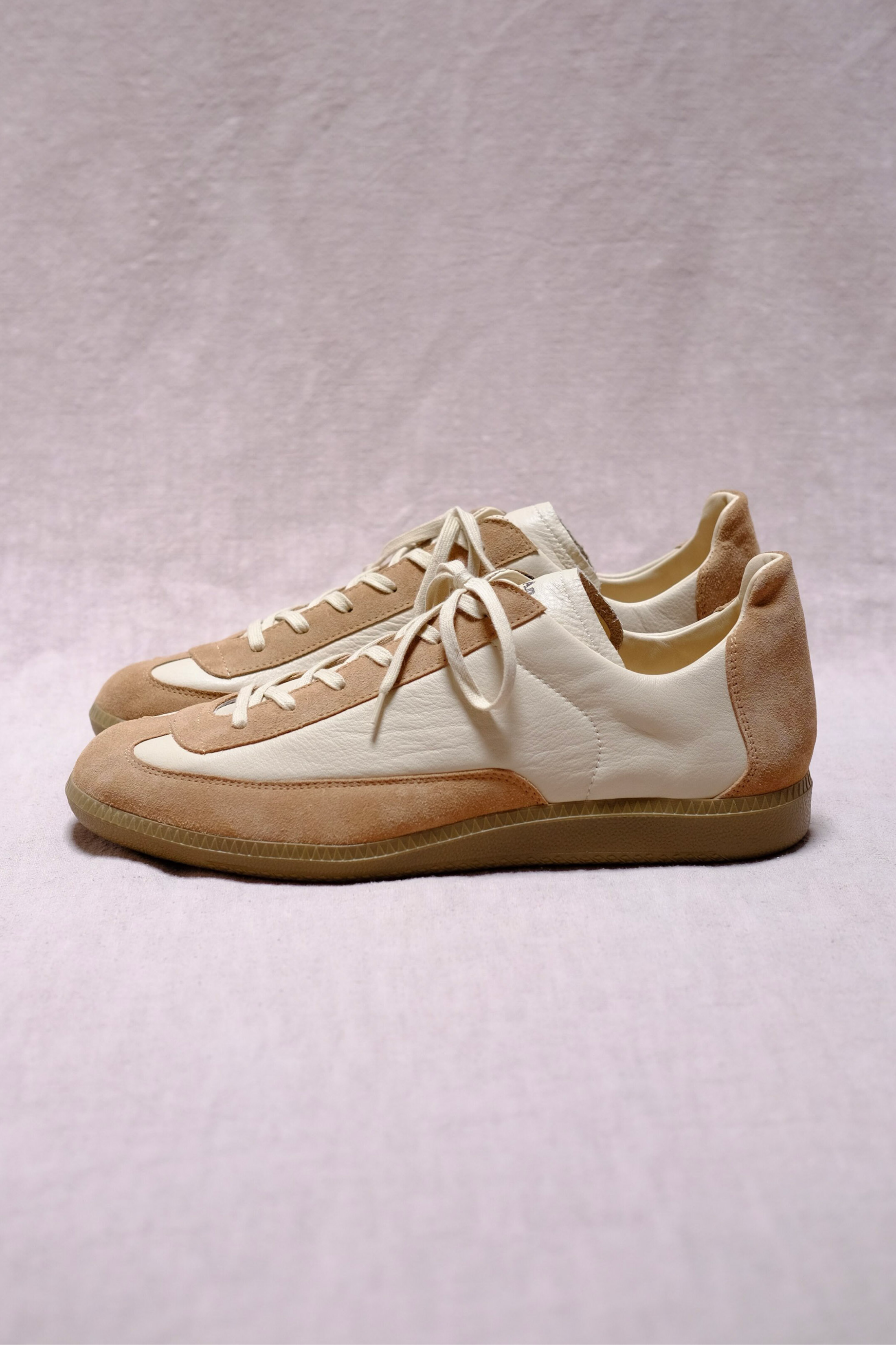 Sculpture Trainer in Off-white & Beige by An Irrational Element